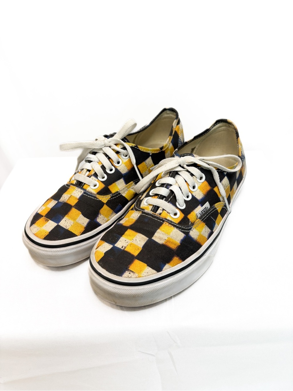 Vans Black and Cream Checker